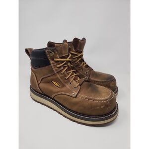 KEEN Utility Mens 10 Cincinnati 6" Carbon-Fiber Toe Waterproof Boot 1023220